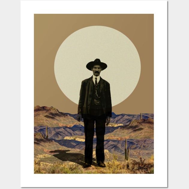 Man in Texas Wall Art by SilentSpace